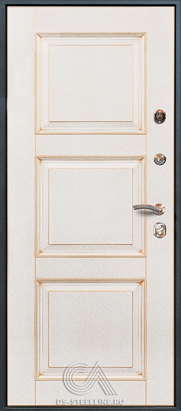 Металлическая дверь Ницца для квартиры, вид изнутри