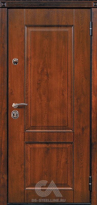 Металлическая дверь Марсель для квартиры, вид снаружи