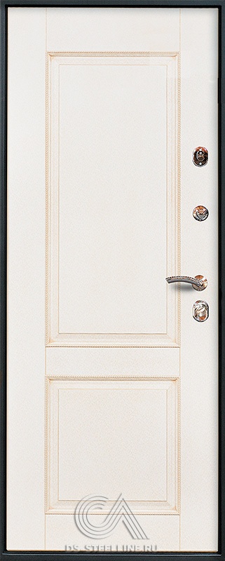 Металлическая дверь Марсель для квартиры, вид изнутри